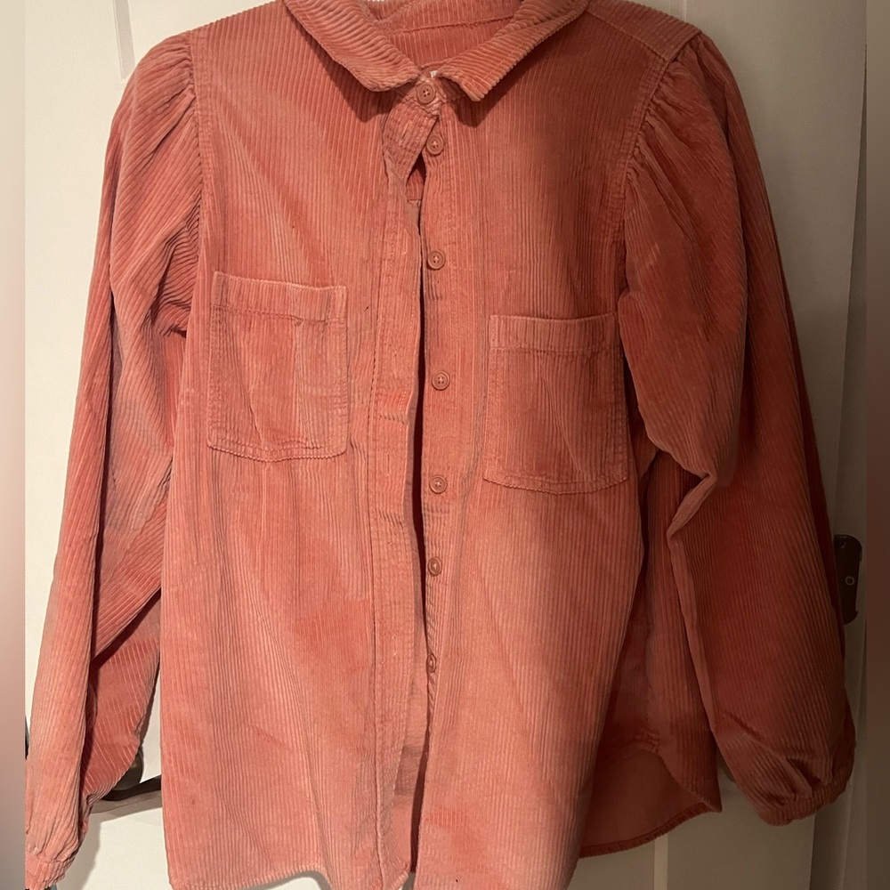 American Eagle Corduroy Button Up